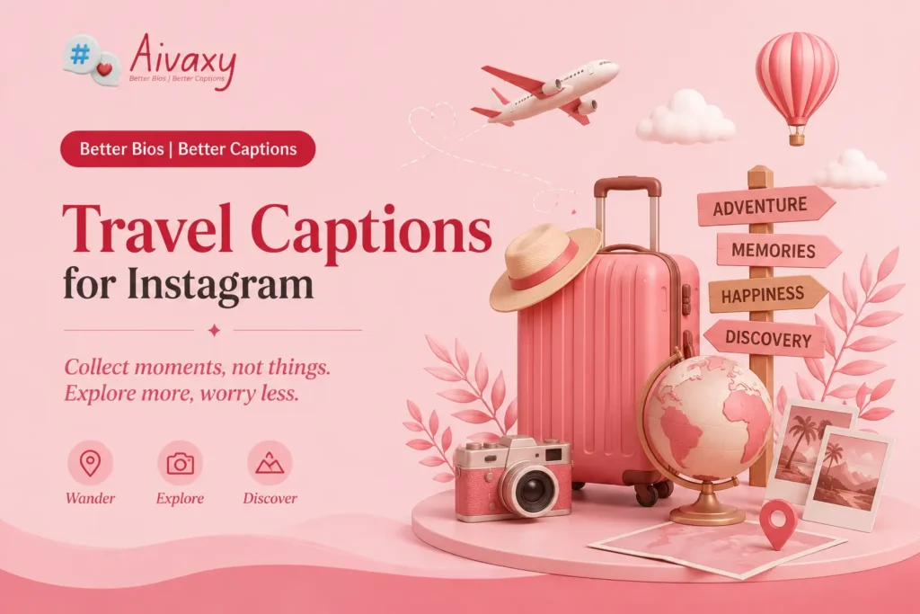 Travel Captions for Instagram