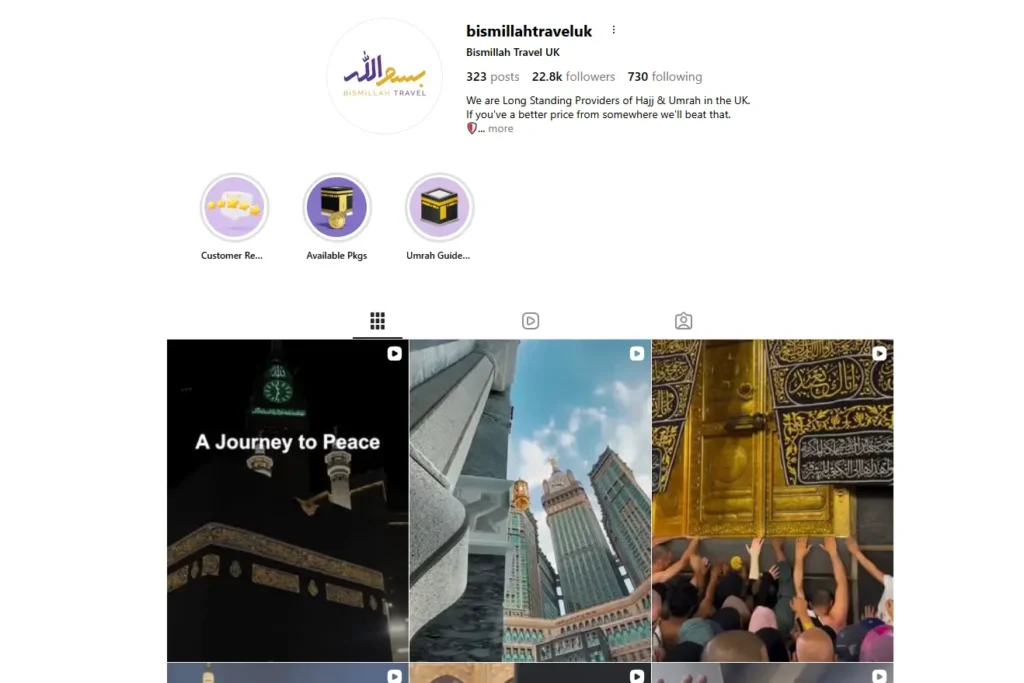 Bismillah travel Uk 